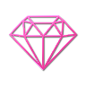 NGA Pink Diamond Logo