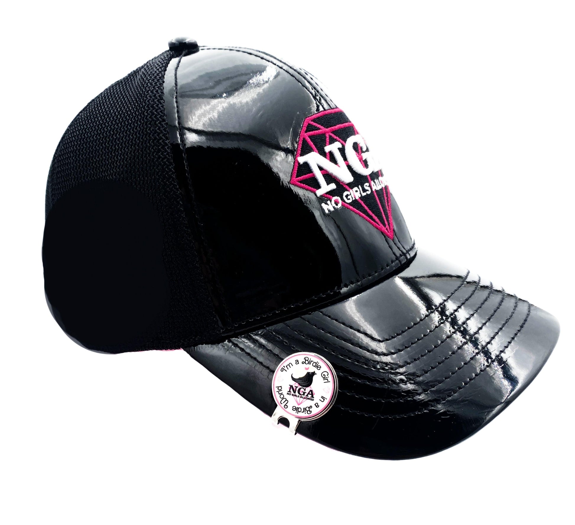 NGA - No Girls Allowed Birdie Girl Ball Marker & Hat Clip