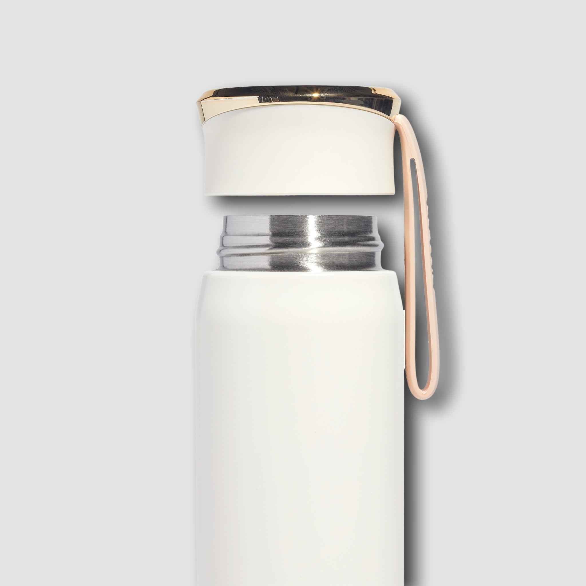 My Store Drinkware BYOW Bottle - Cream and Gold