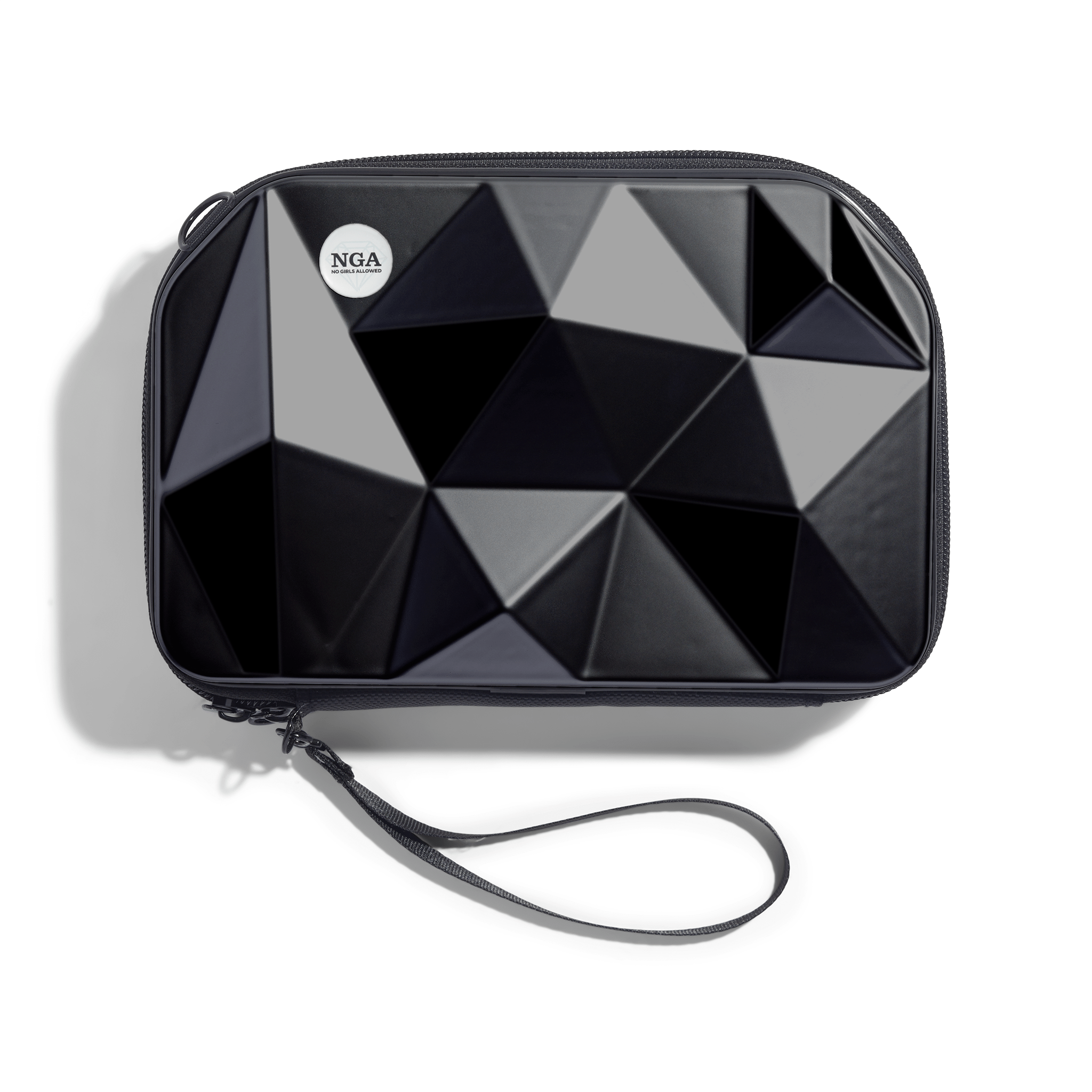 My Store Handbag Black Diamond Totally Clutch Luxe Bag