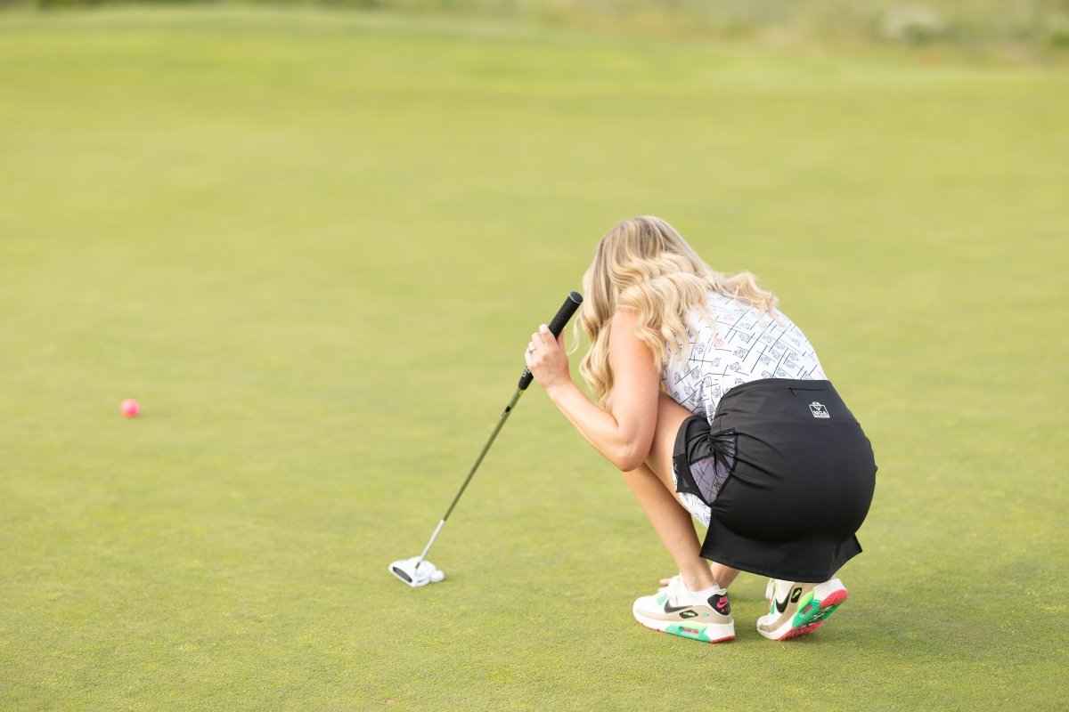 My Store Skirt Peekaboo Skirt in Black With Sheer Panels
