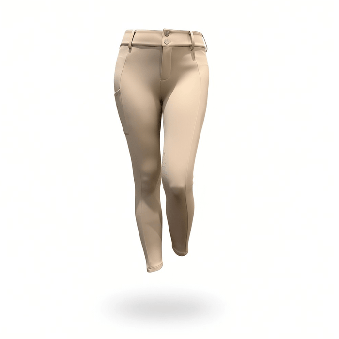 Tee'd Up Trouser 26" Ankle Length - Khaki