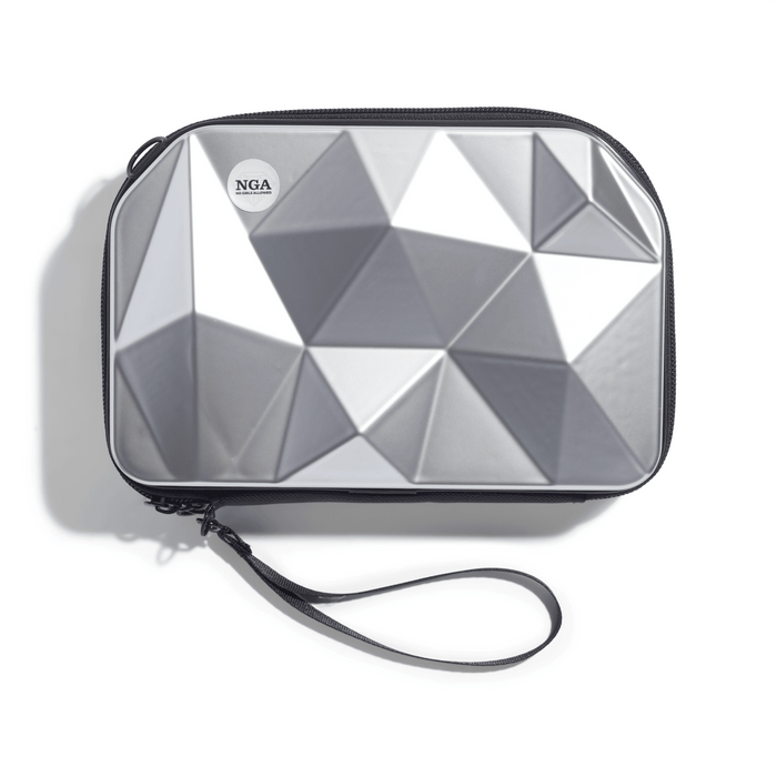 Handbag Silver Diamond Totally Clutch Luxe Bag