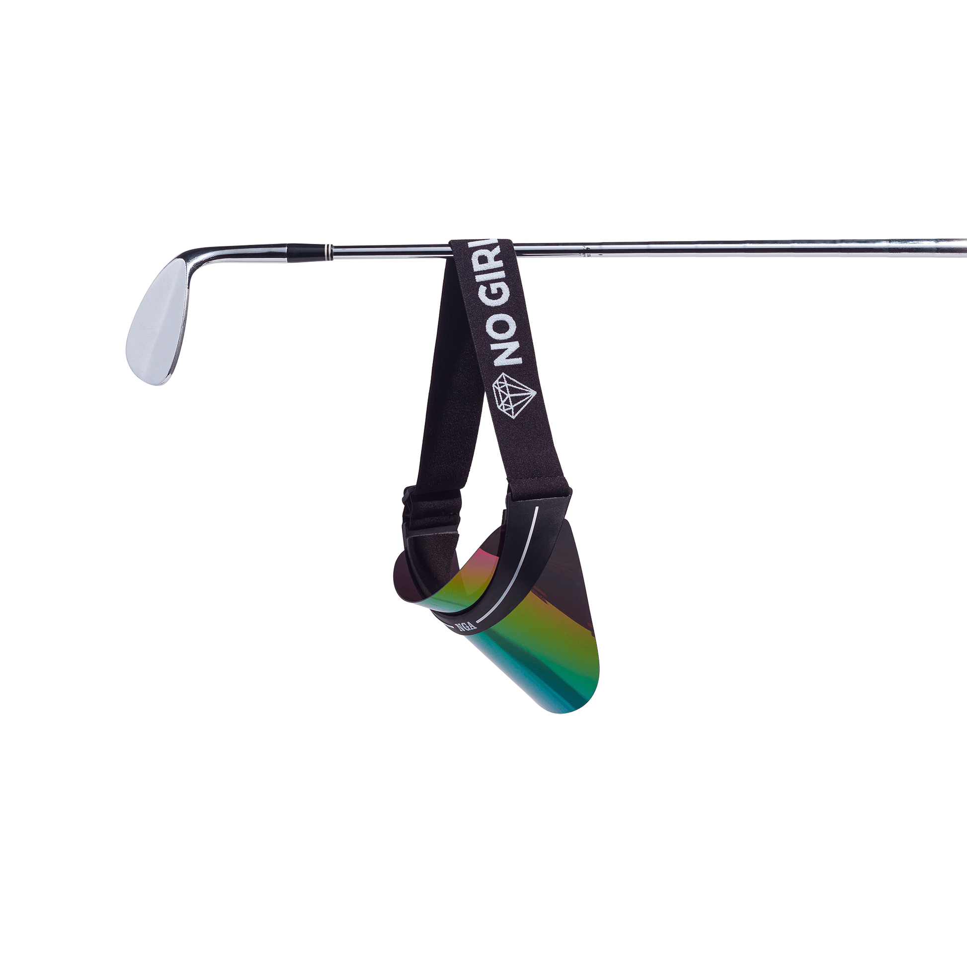 My Store Visor Brilliant Swing Visor-Pink Oil Slick