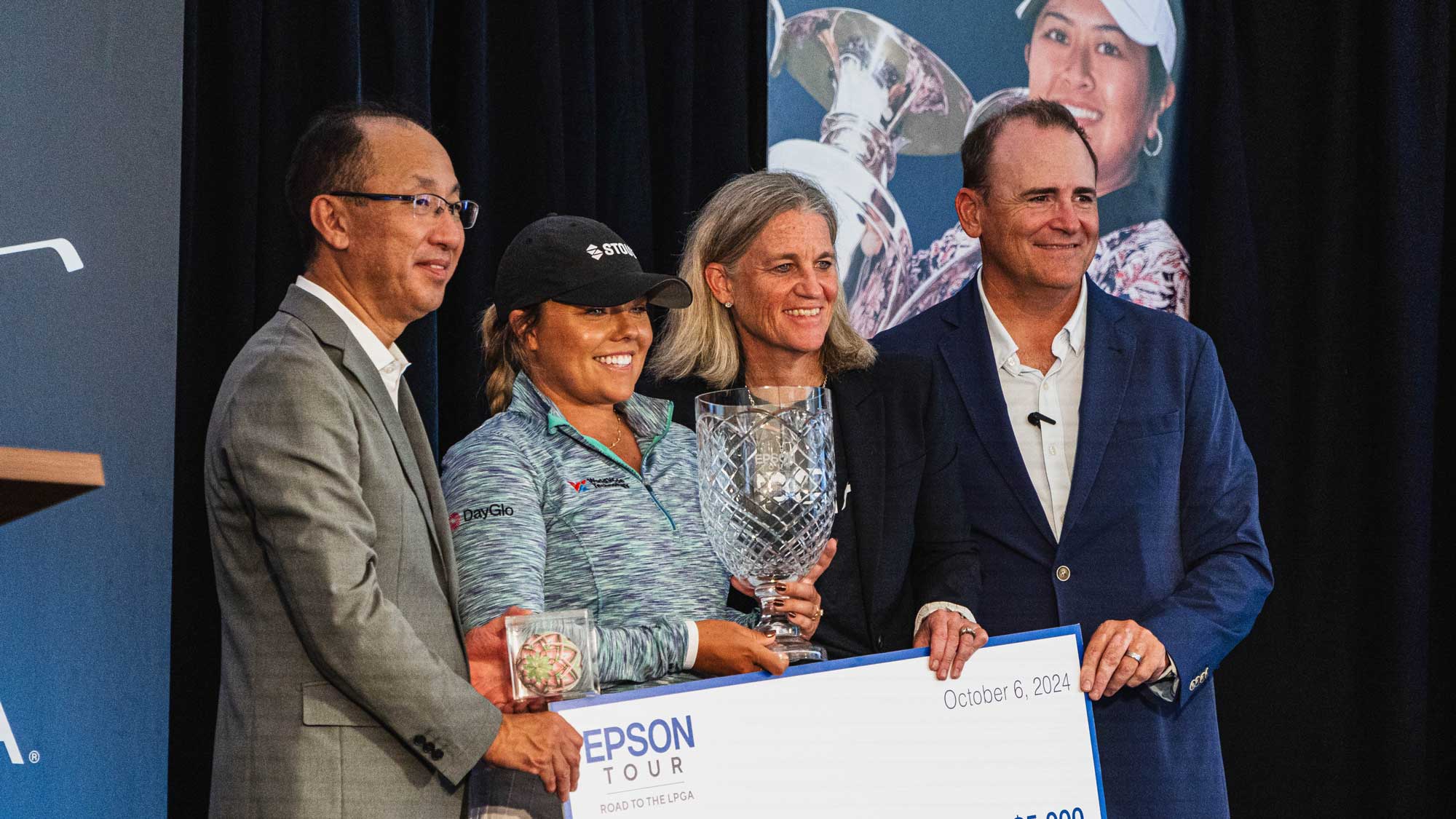 Lauren Stephenson Earns 2024 Epson Tour Player of the Year Honors