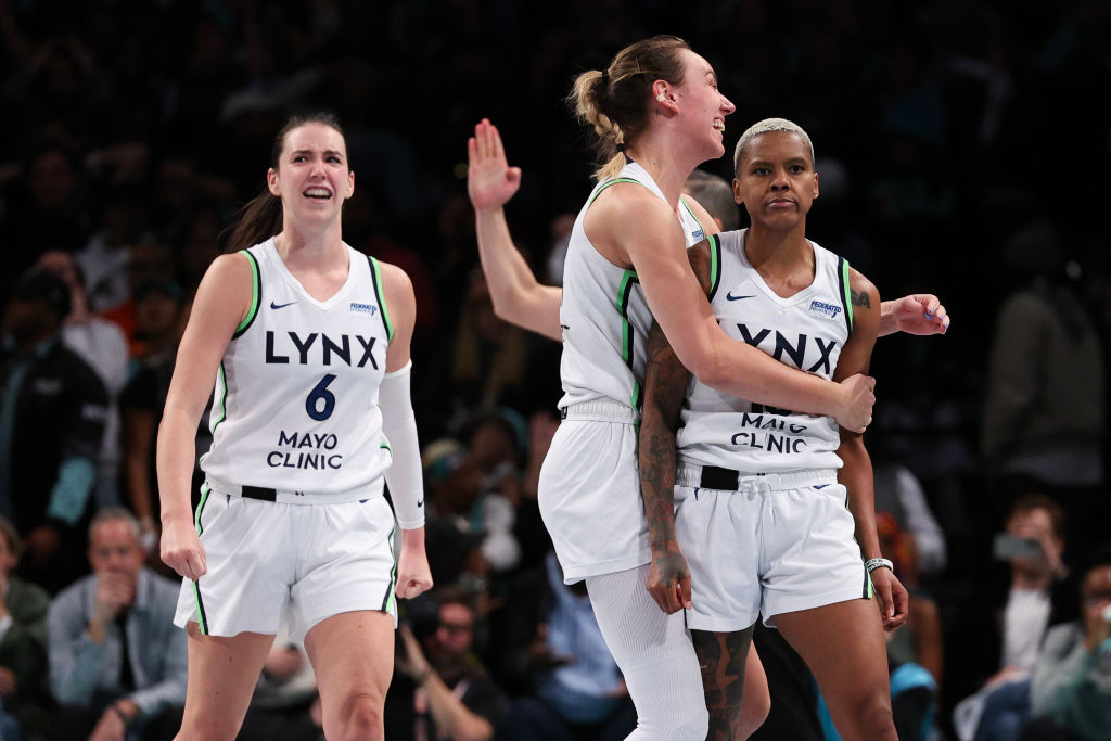 The Lynx stage historic comeback to steal Finals Game 1 in overtime