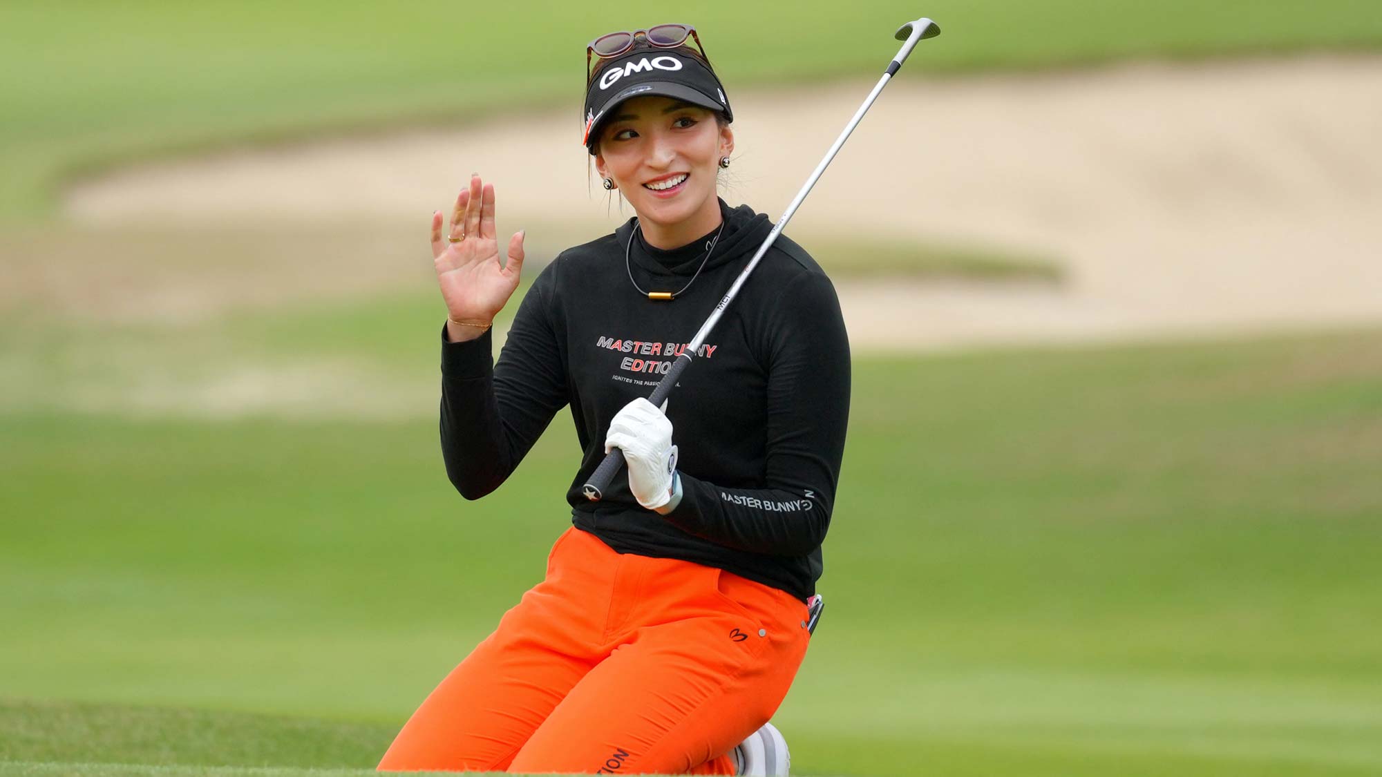 Hana Wakimoto of Japan shoots 9-under 63 to lead after the first round of Toto Japan Classic