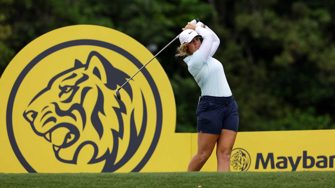 Maja Stark Leads, Four Trail Close Behind at the Maybank Championship