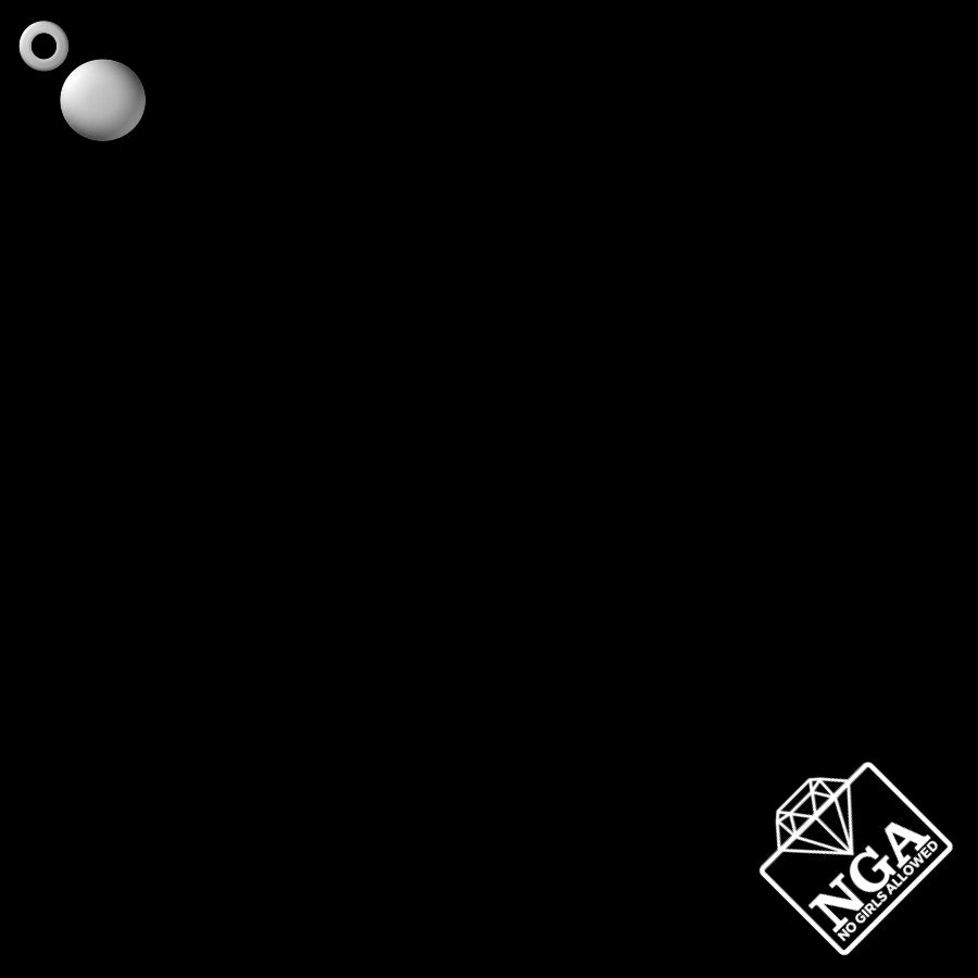 Stuck on You Magnetic Golf Towel - Black & White Logo