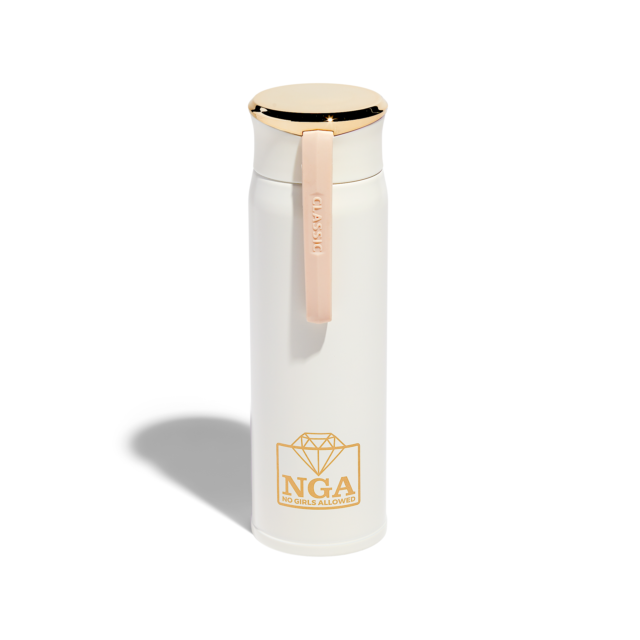 BYOW Bottle - Cream and Gold