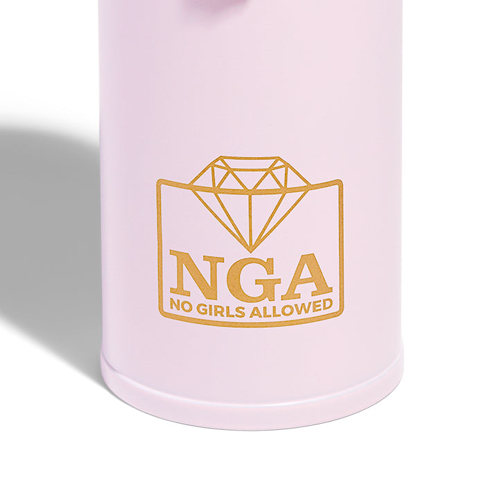 BYOW Bottle-Pink Lilac and Gold