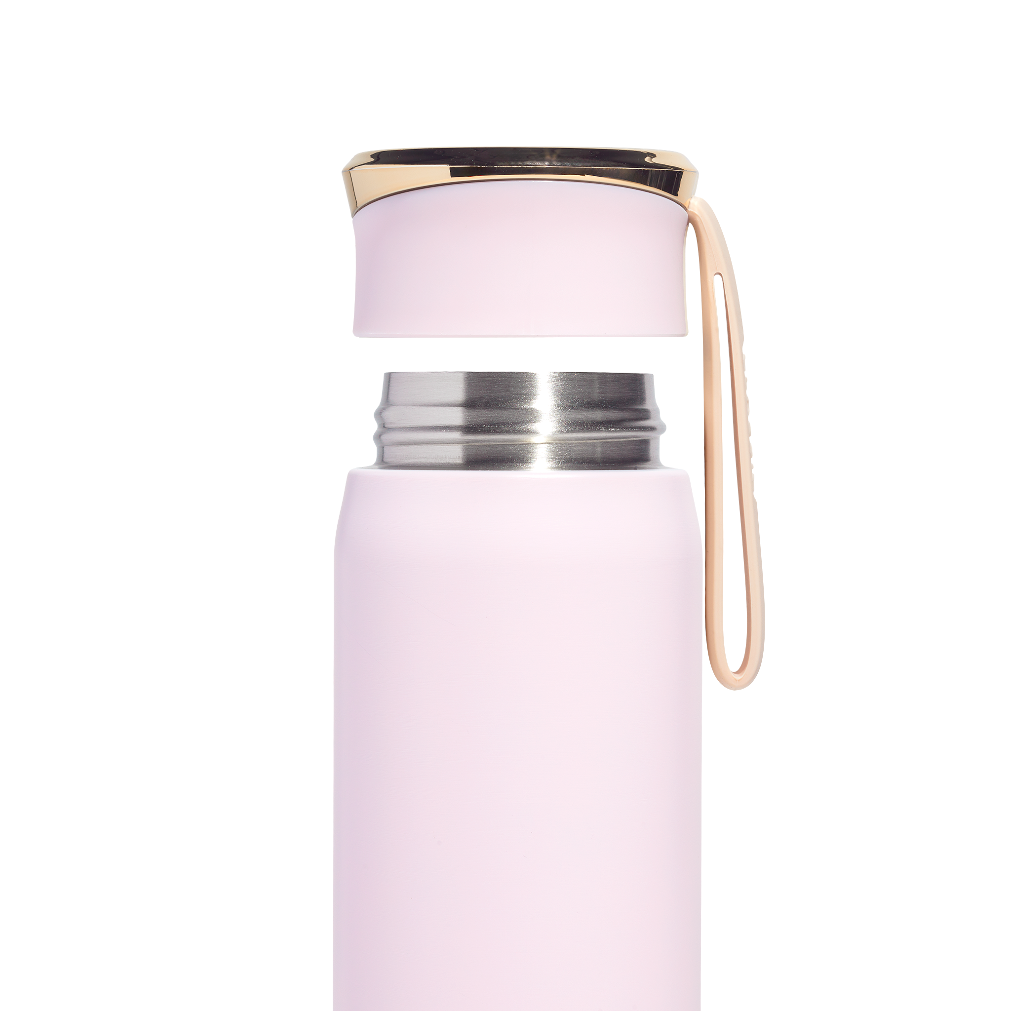 BYOW Bottle-Pink Lilac and Gold