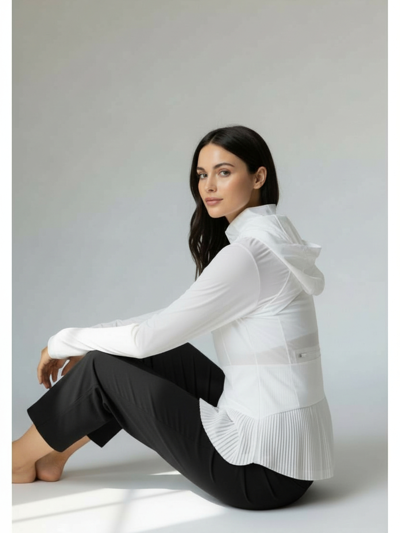 Backtalk Jacket - White