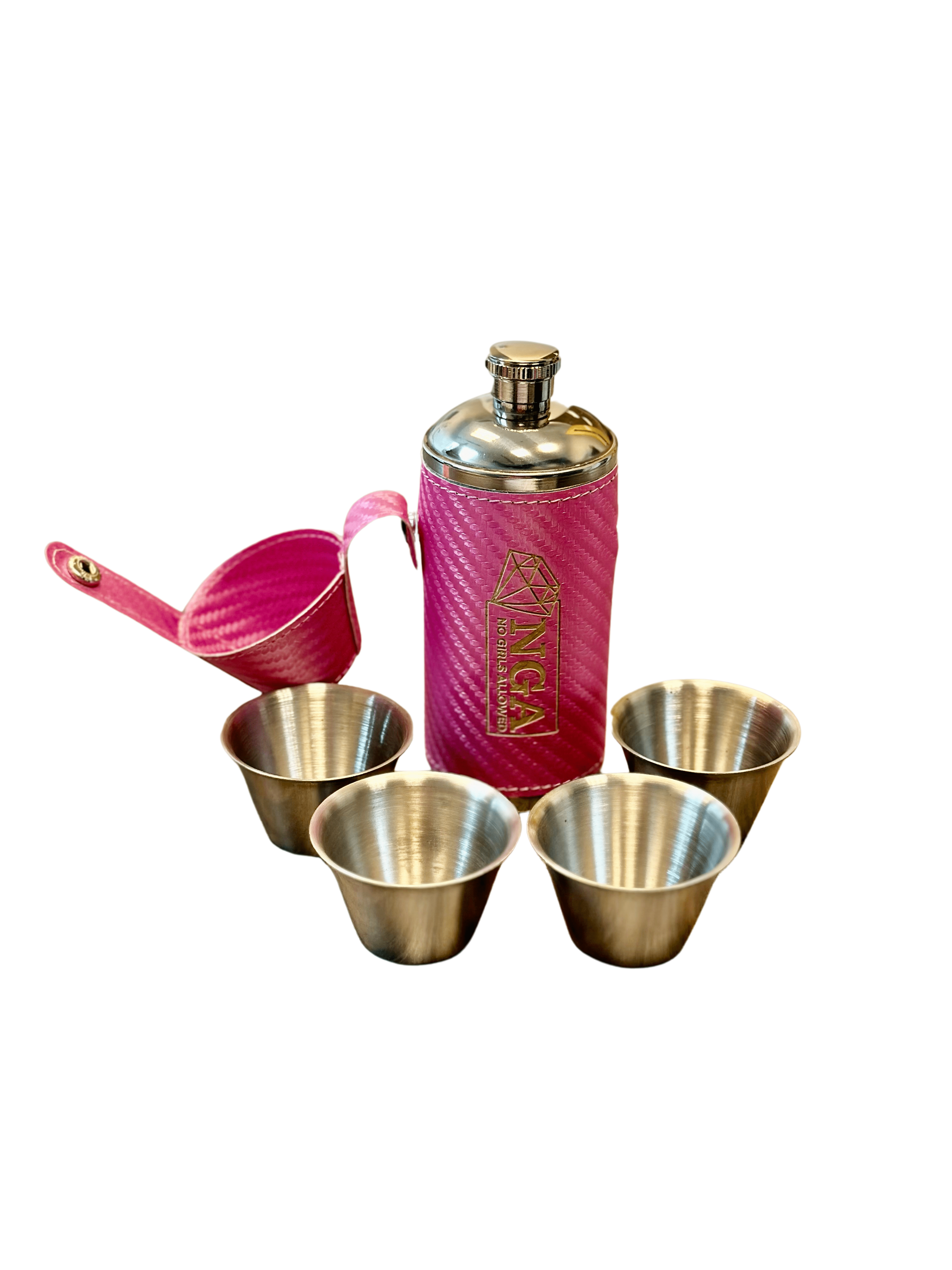 Frolic Flask - Pink Carbon Fiber