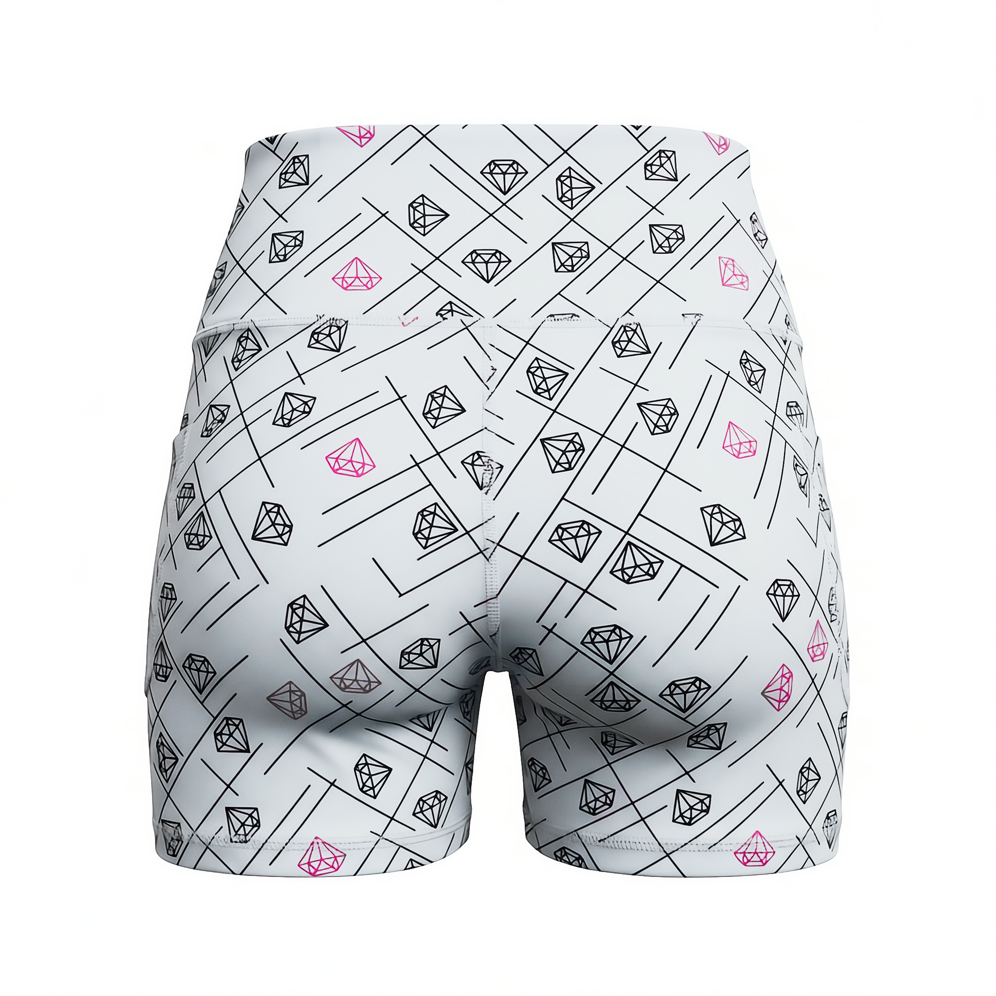 Luxe 'Unders' Shorts - Diamond Dreams Pink