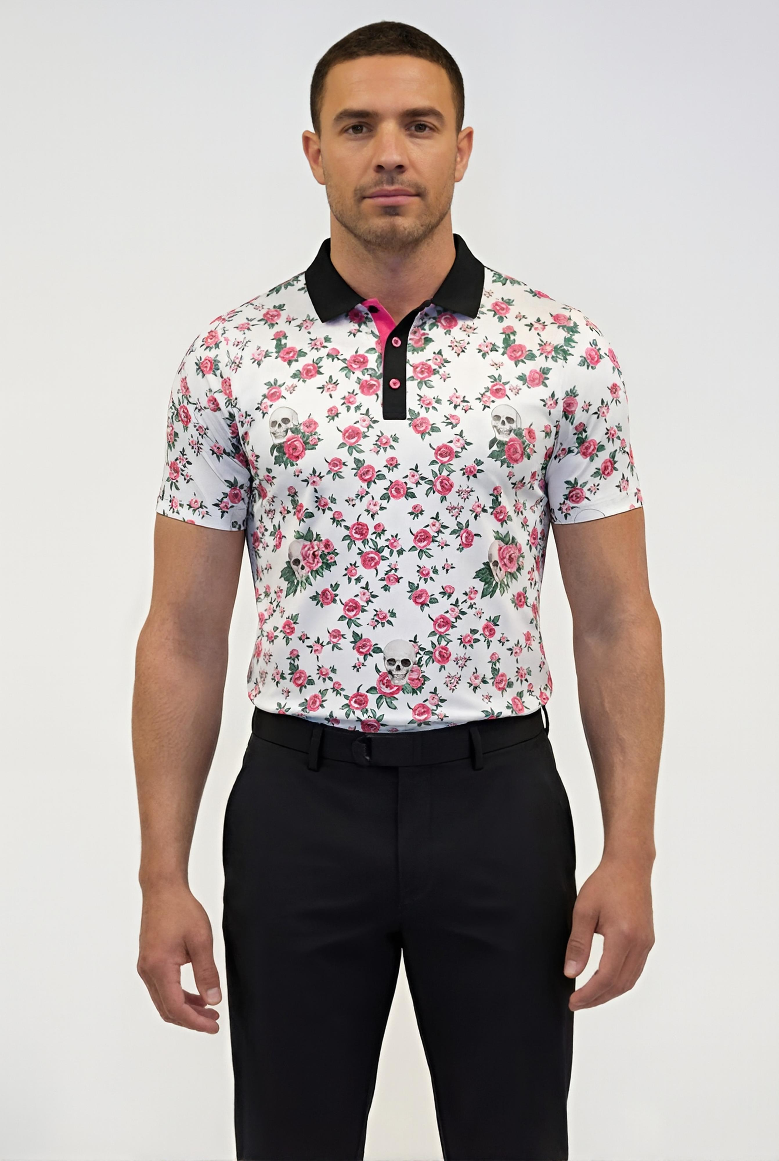 Eternal Blooms Polo for Men