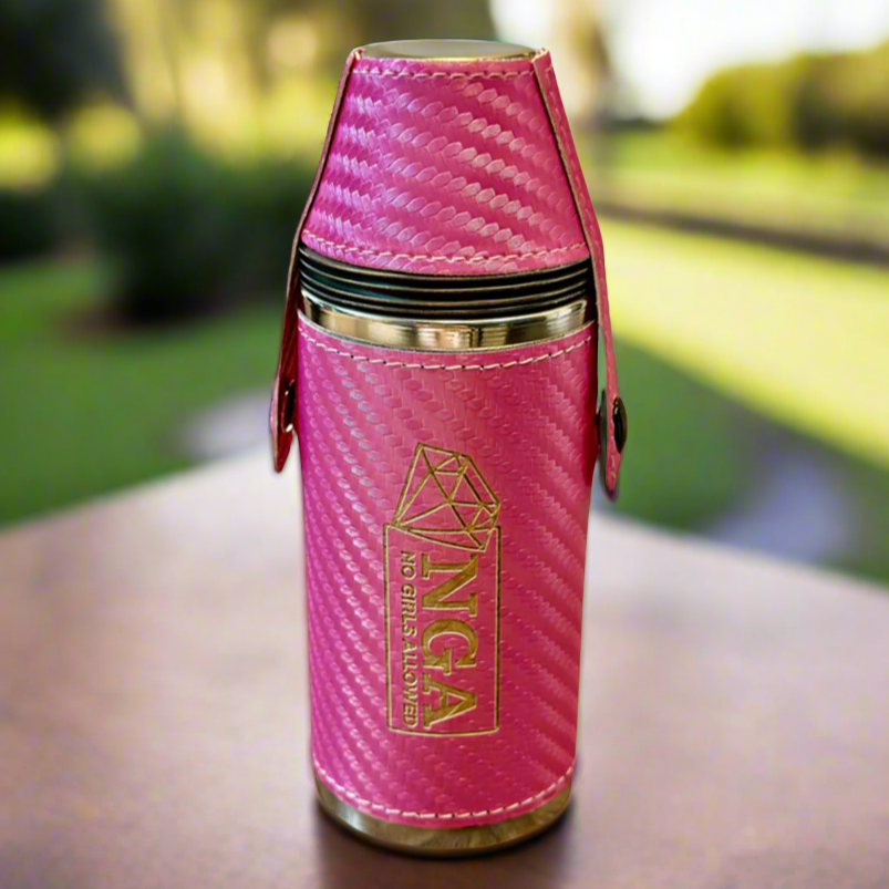 Frolic Flask - Pink Carbon Fiber