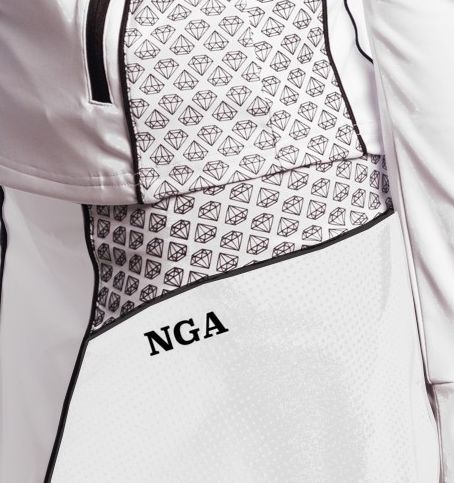 Gemma Jacket - Black on White