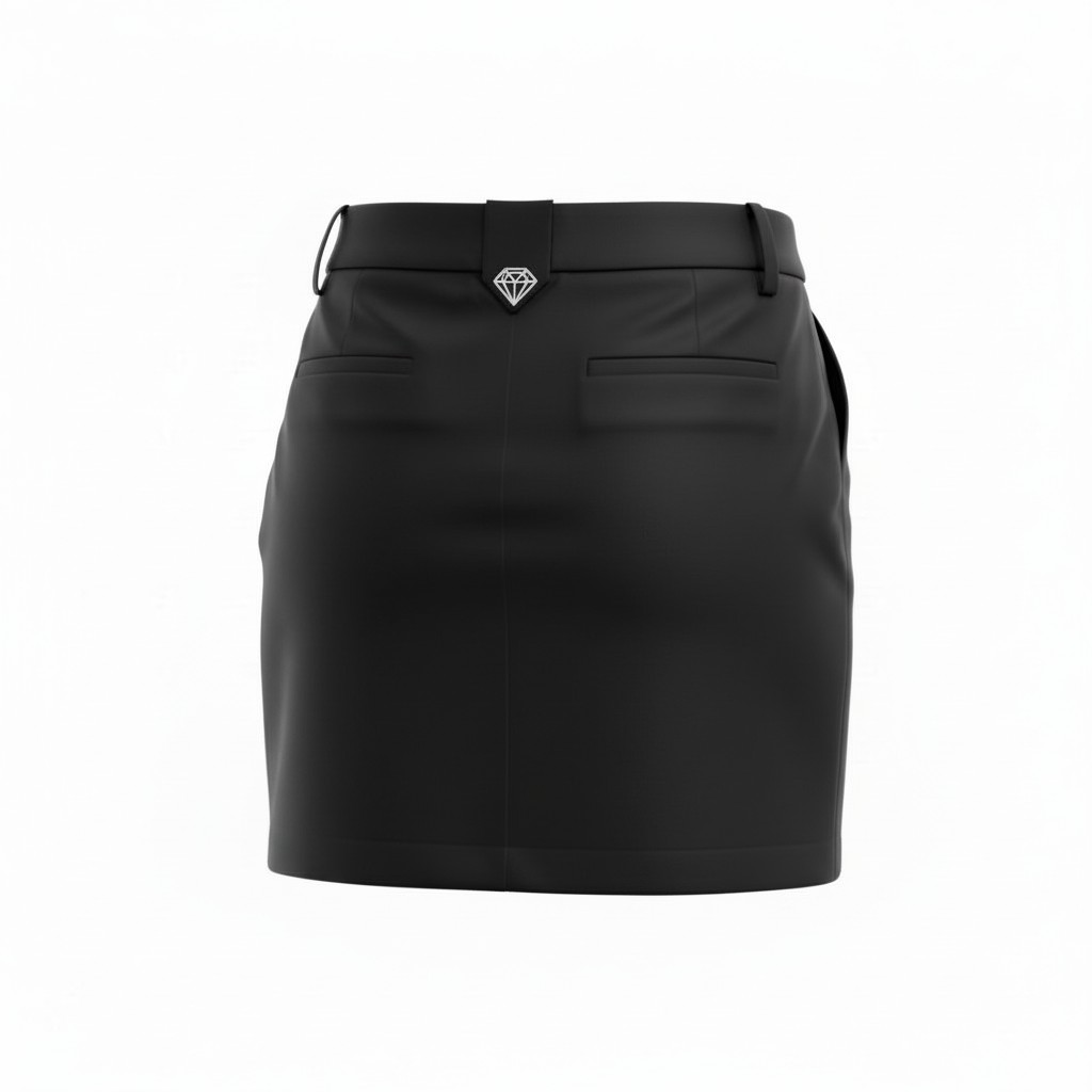 Hooked Skirt -Black