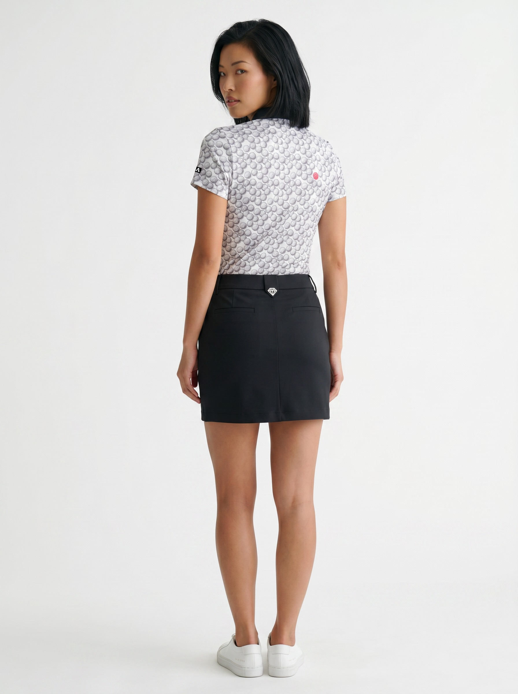 Hooked Skirt -Black