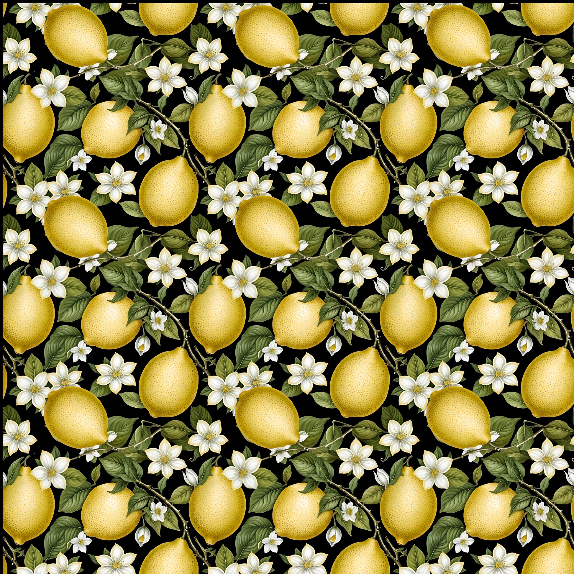 NGA 'Unders' Shorts - Lemon Print