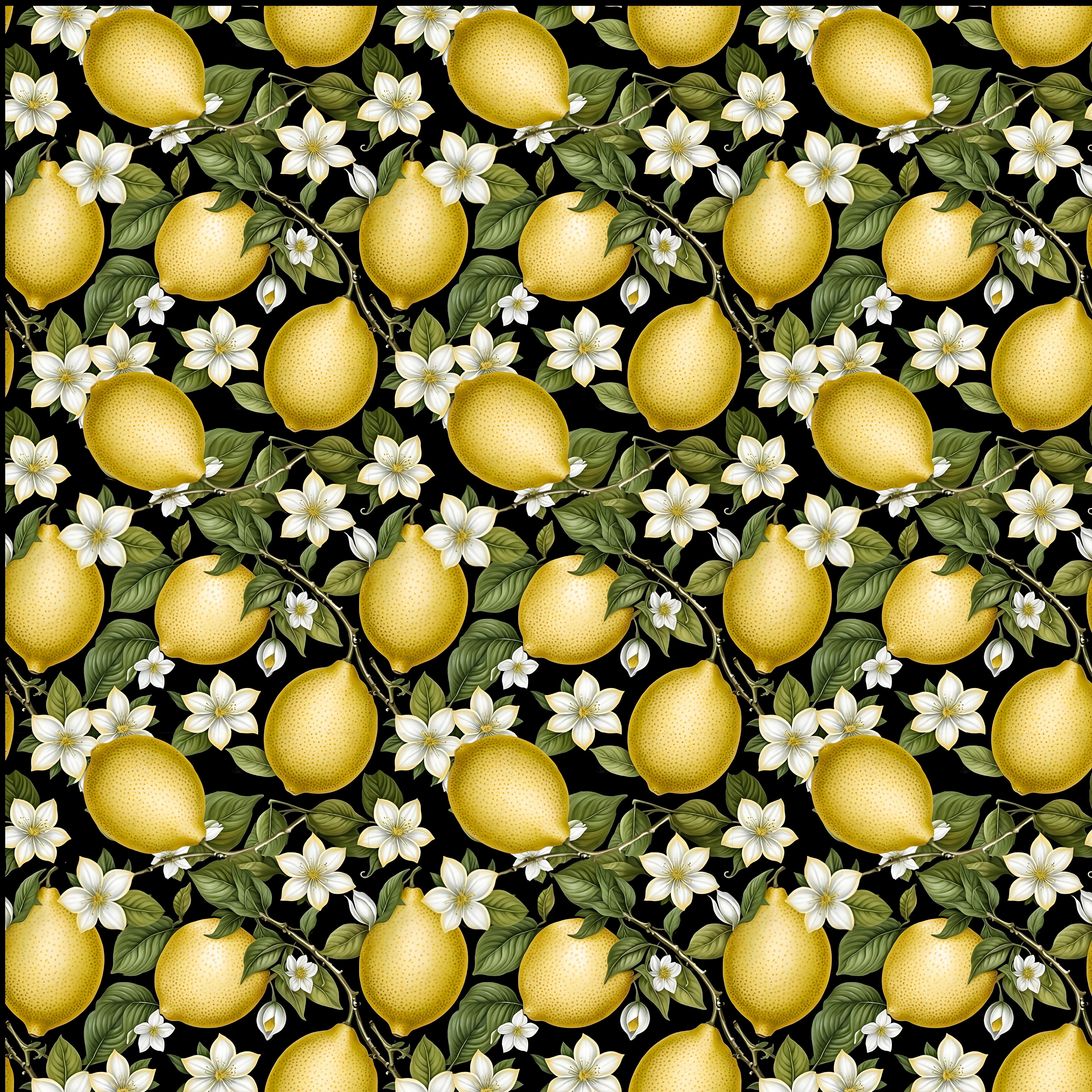 NGA 'Unders' Shorts - Lemon Print