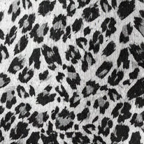 NGA Ta-Tas Bra in a black, gray and white leopard print pattern, displayed on a clean white background.
