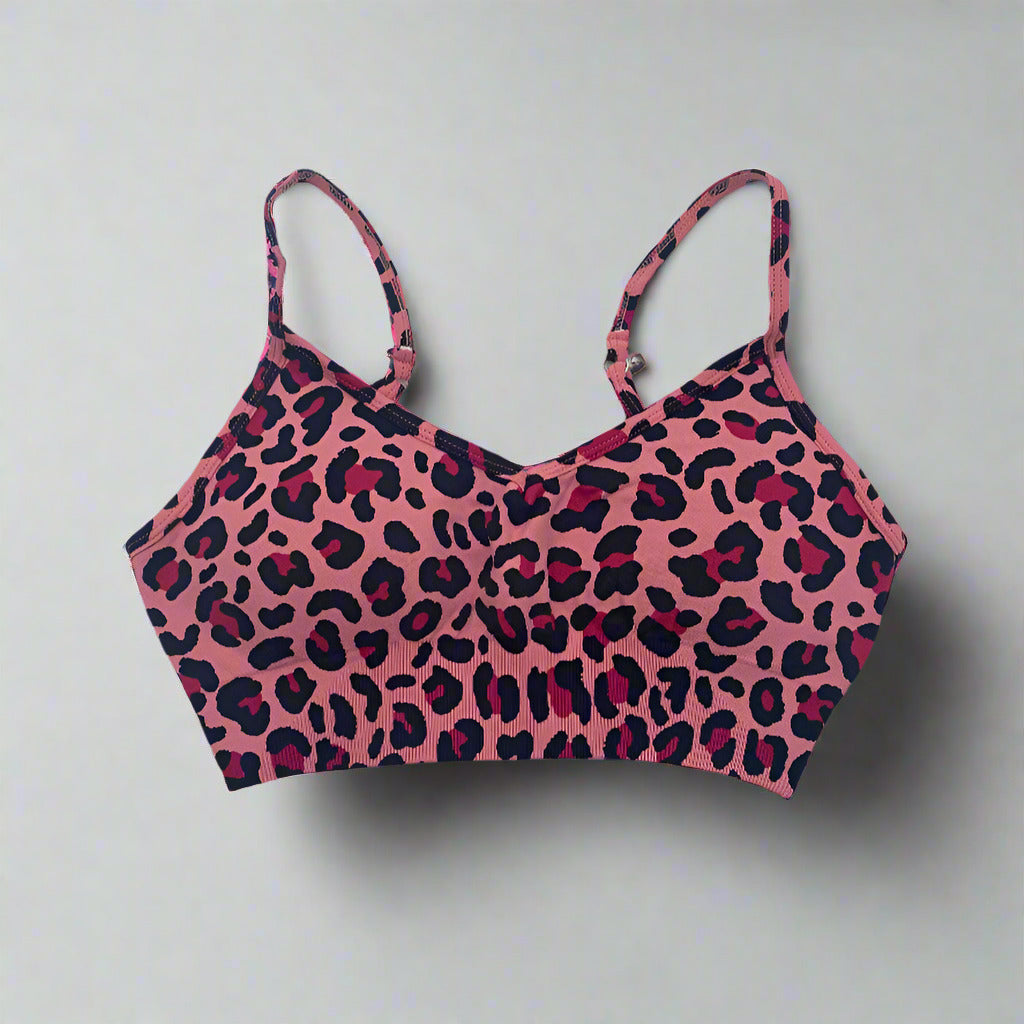 Lush Ta-Tas Bra Pink Leopard Front 1