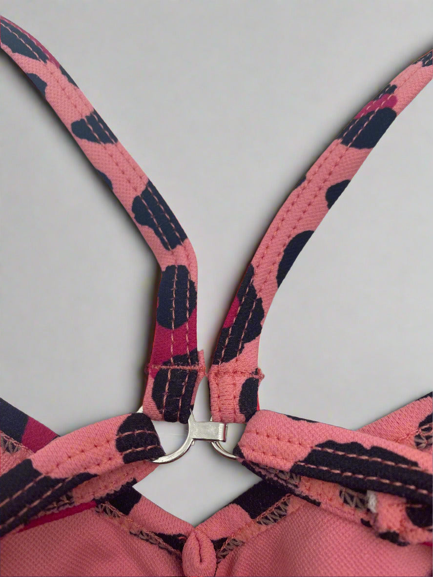 Lush Ta-Tas Bra Pink Leopard Hook