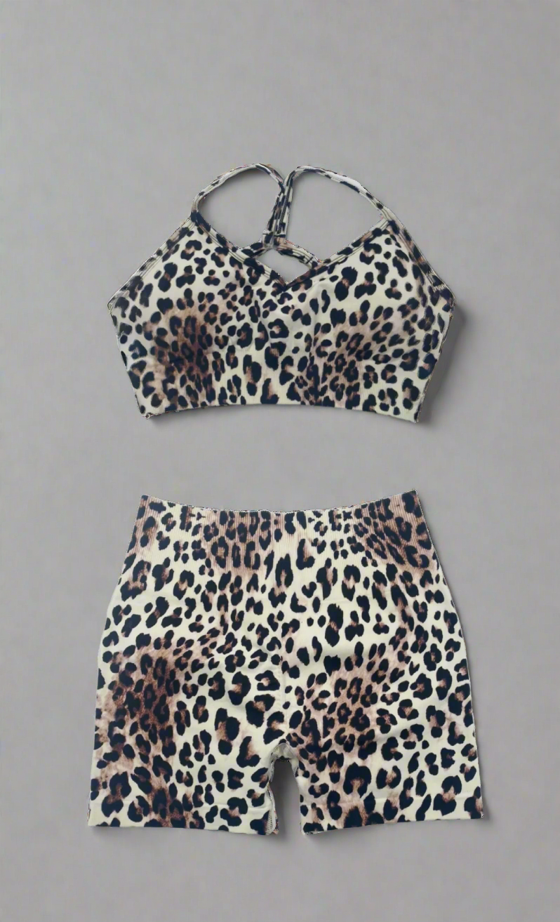 Lush Unders Set - Natural Leopard