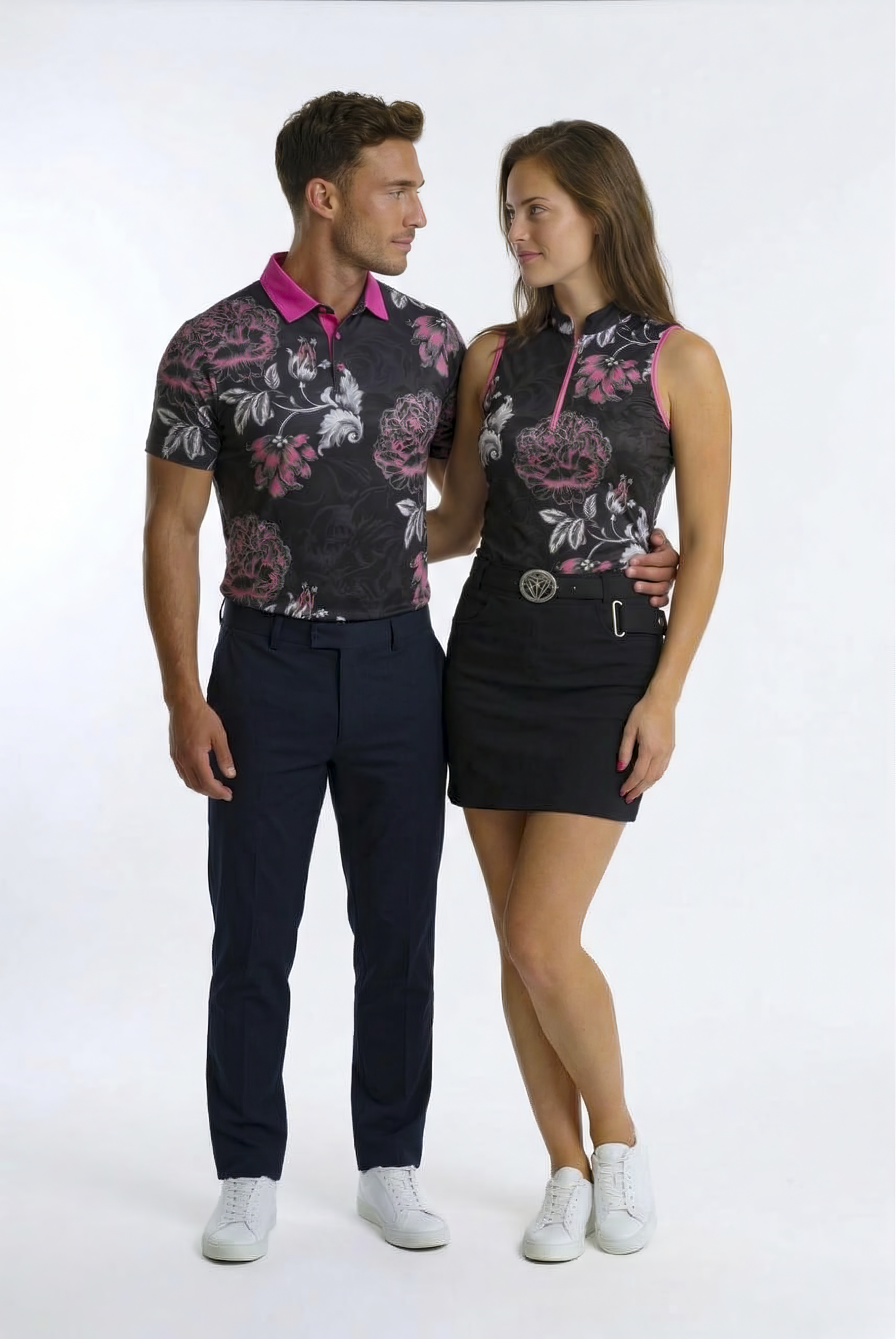 Midnight Blooms Racerback Top
