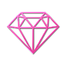 NGA Pink Diamond Logo