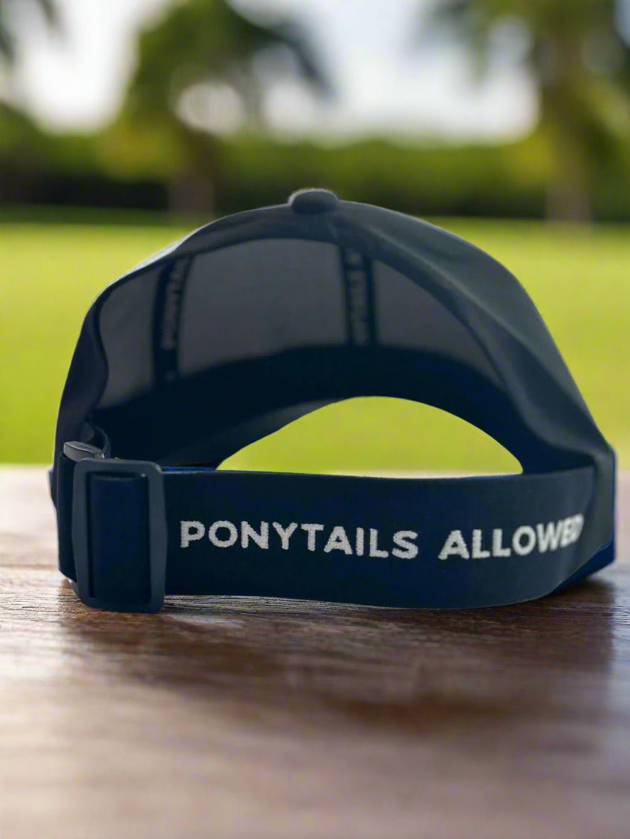 Ponytails Allowed Hat Back Detail