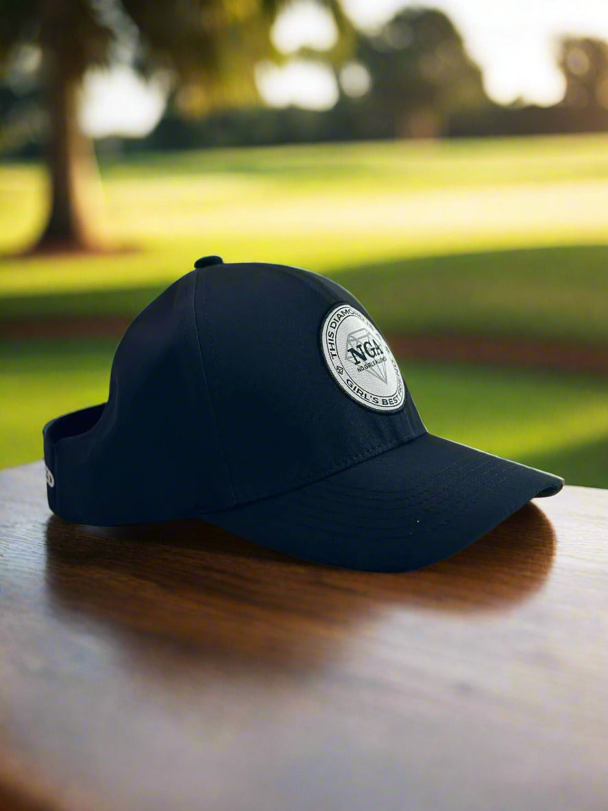 Ponytails Allowed Hat Side Detail