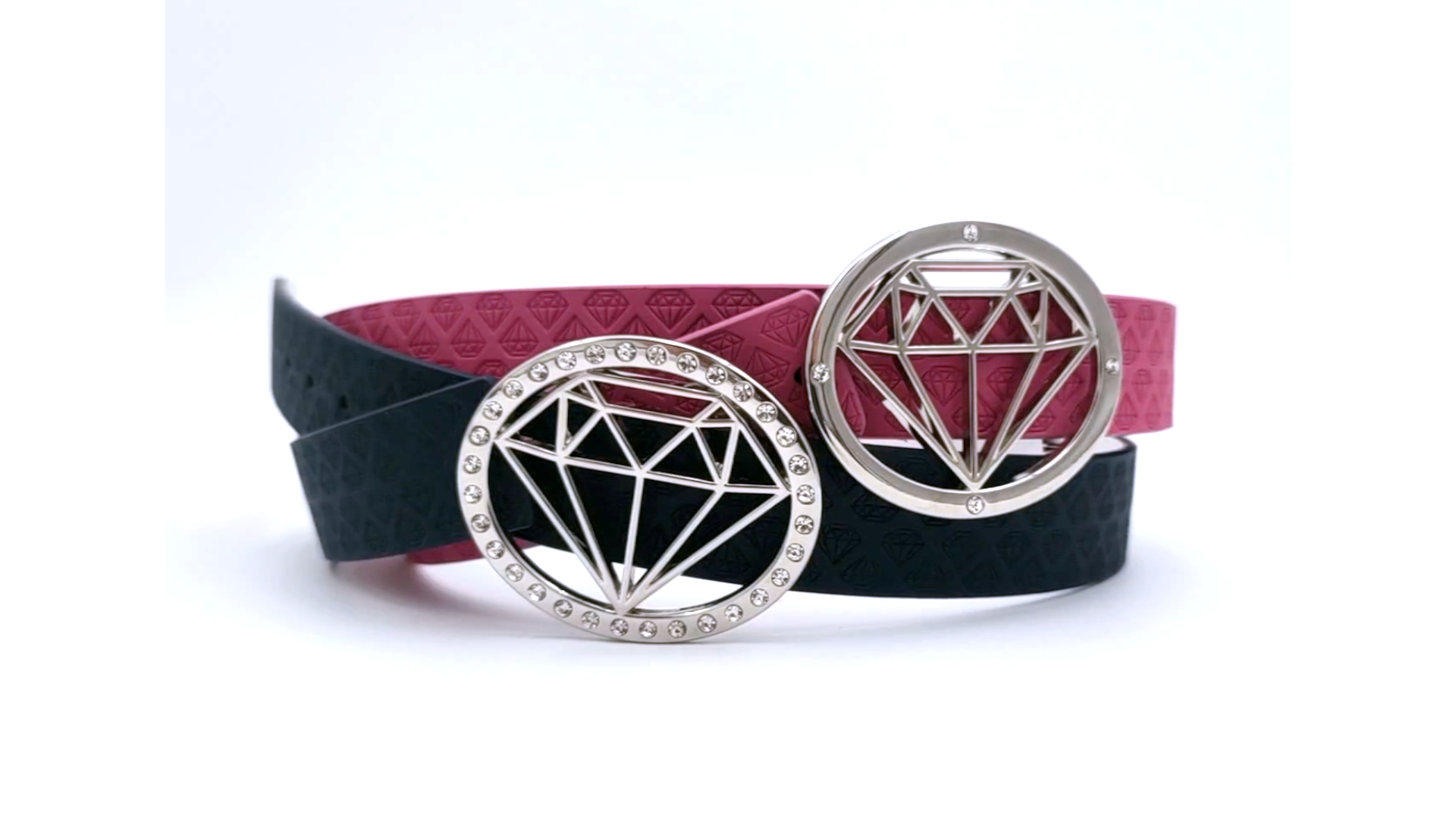 Facet Halo Buckle Set