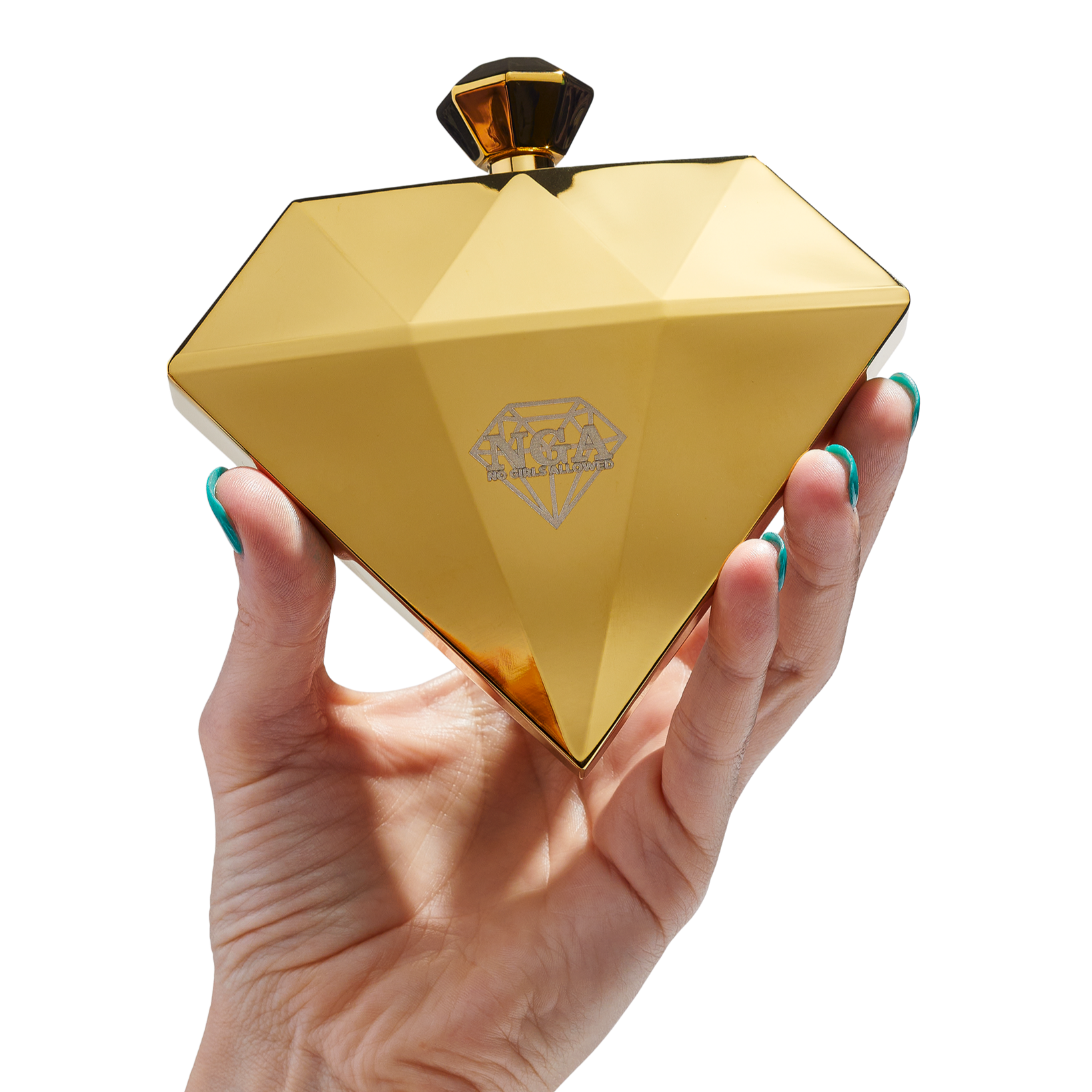 Radiance Flask - Canary Diamond Front
