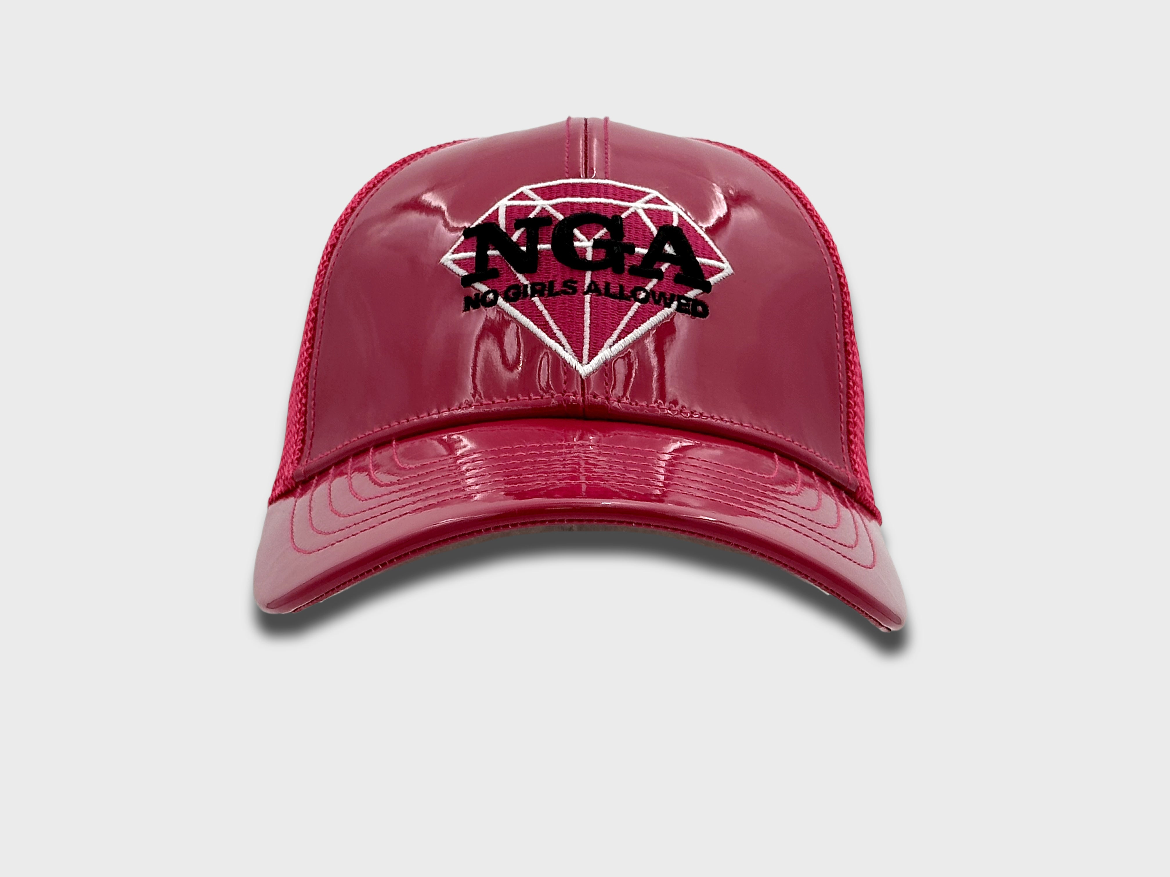 Shine Bright Hat - NGA Pink Patent