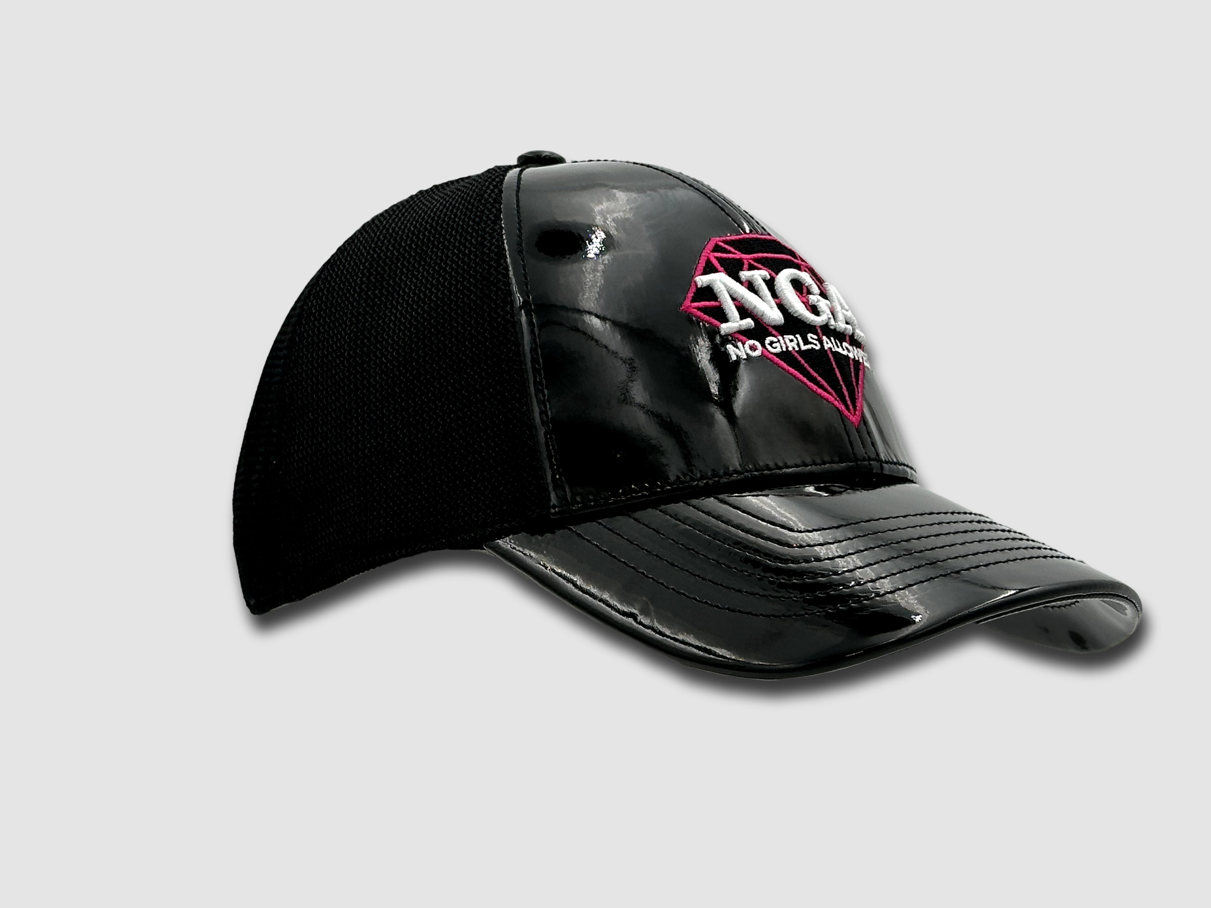 Shine Bright Hat - Black Patent