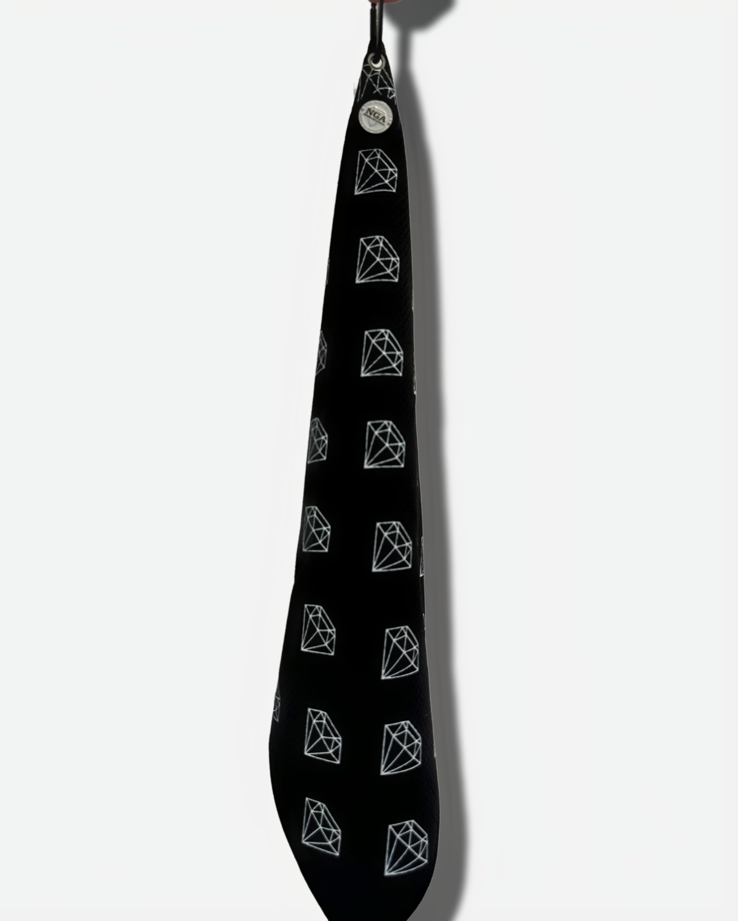 Stuck on You Magnetic Golf Towel Diamonds