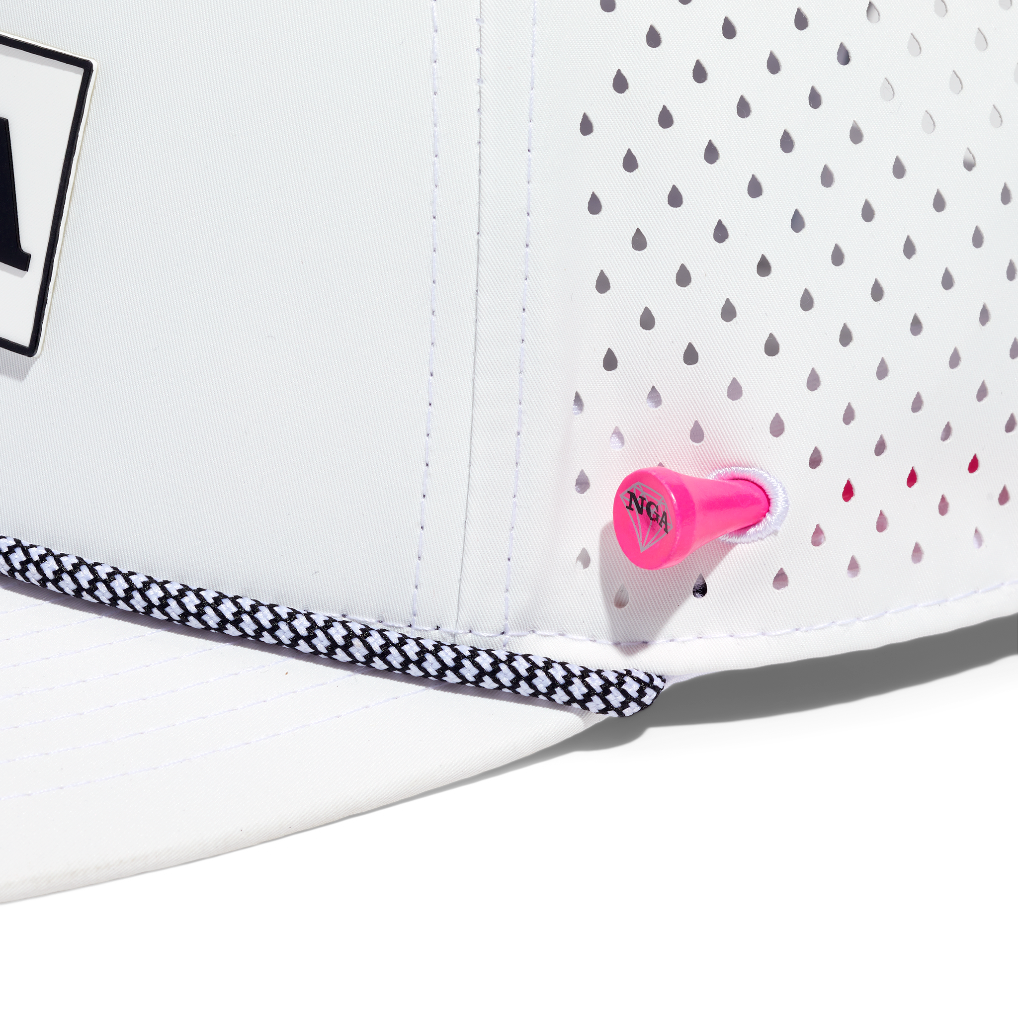 Tee'd Off Hat Tee Zoomed