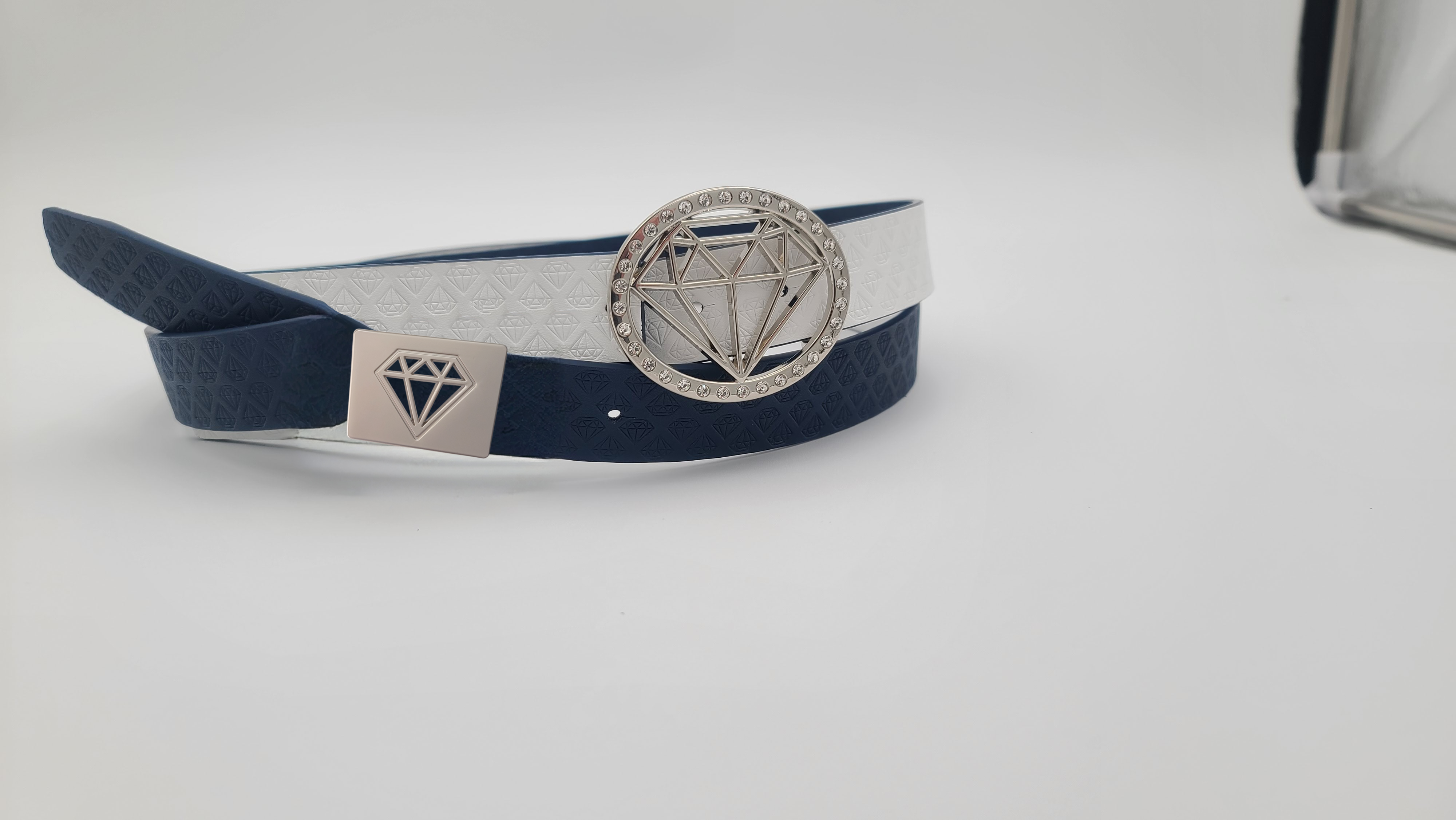 The Icon Embossed Reversible Strap