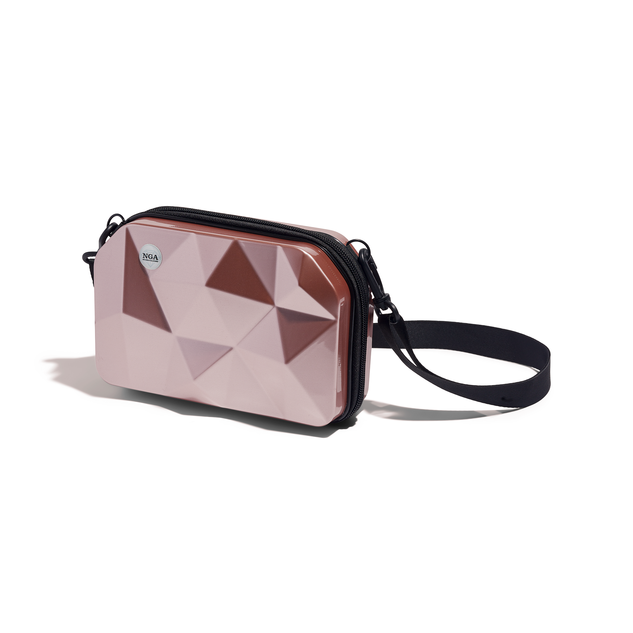 Totally Clutch Pink Diamond Luxe Bag Side