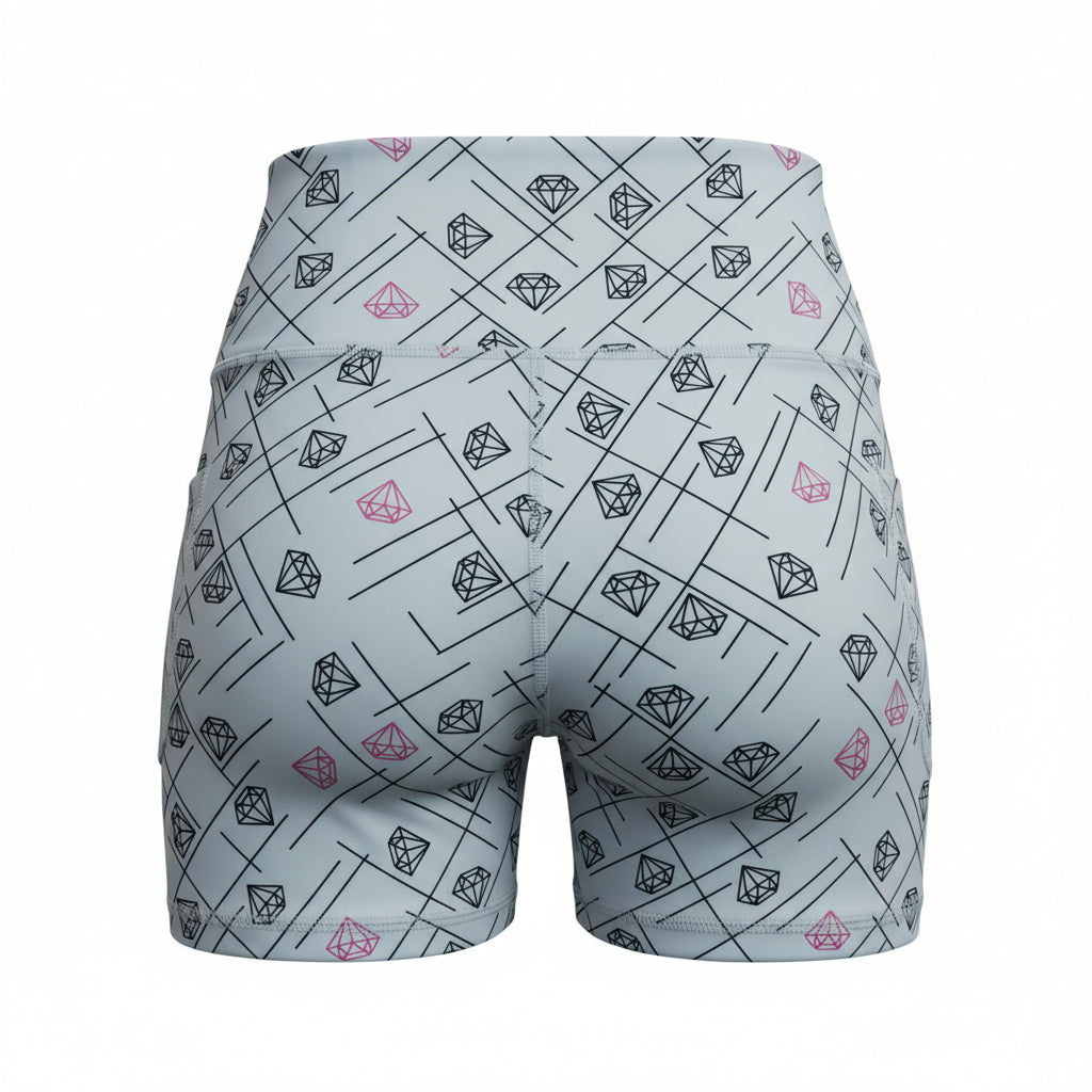 Luxe 'Unders' Shorts - Diamond Dreams Pink