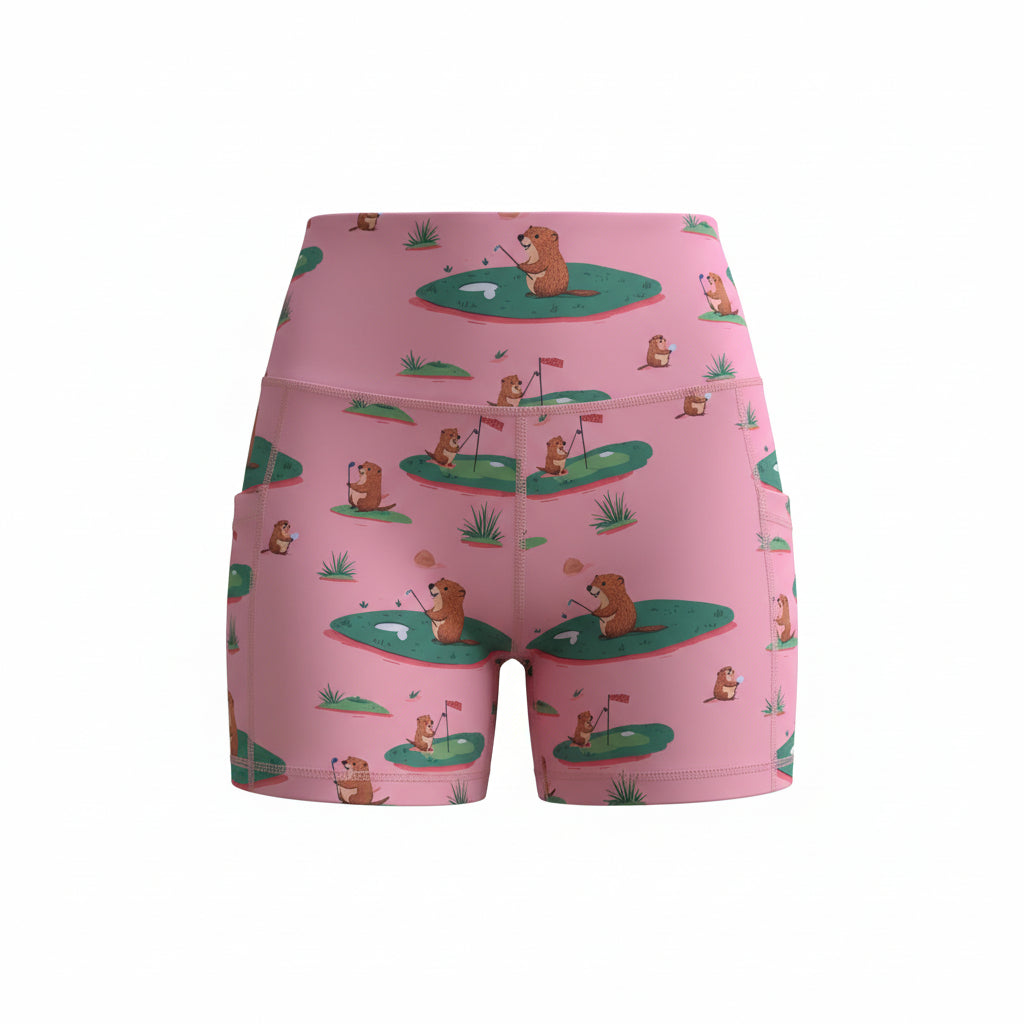 Luxe 'Unders' Shorts - Happy Beavers