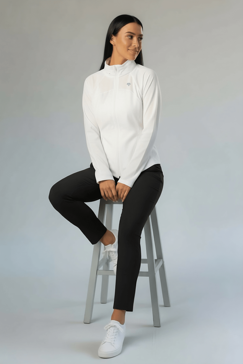 Backtalk Jacket - White