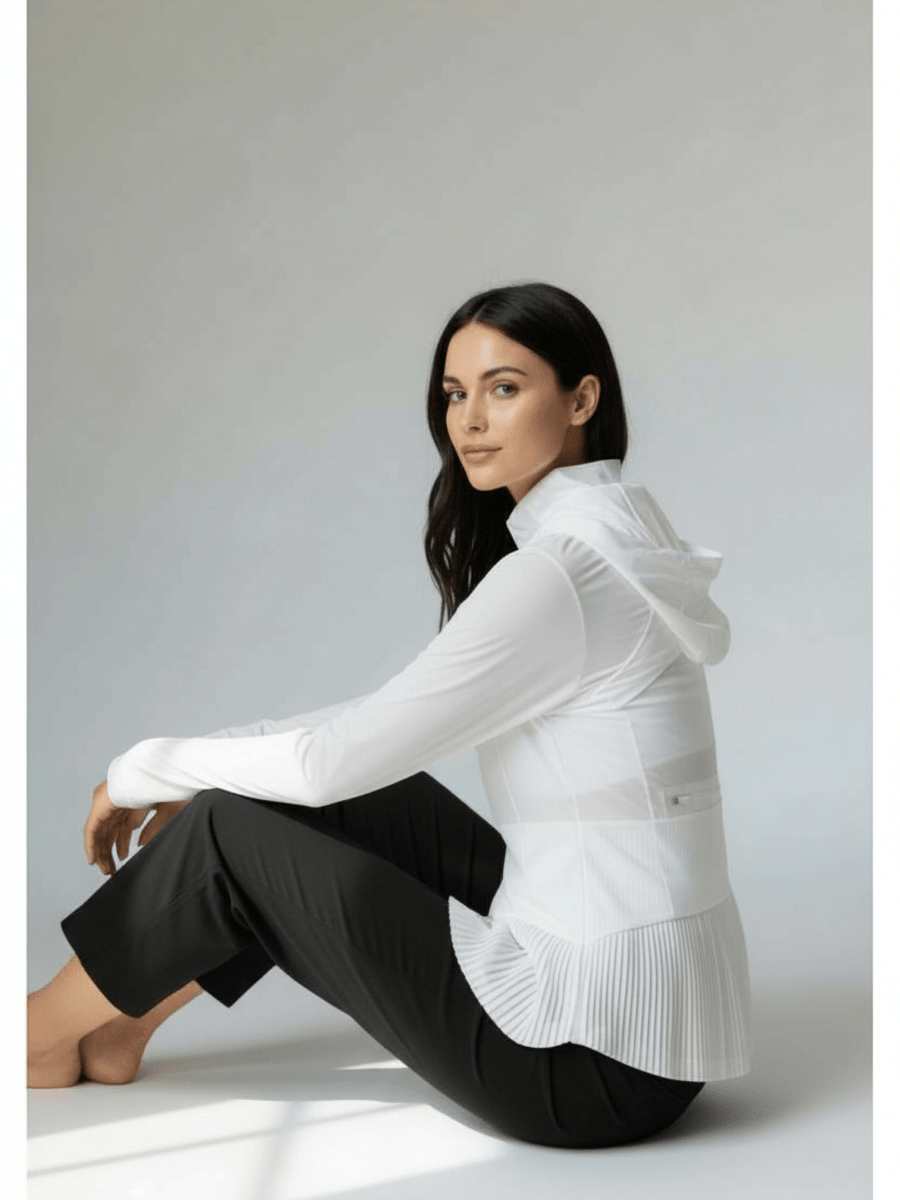Backtalk Jacket - White