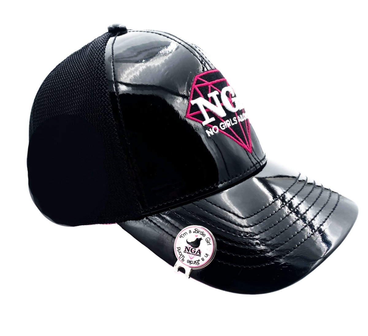 NGA - No Girls Allowed Birdie Girl Ball Marker & Hat Clip