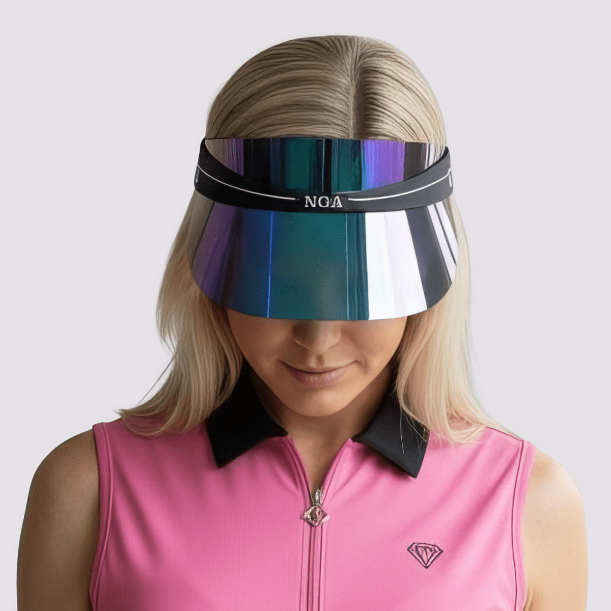 Brilliant Swing Visor-Oil Slick