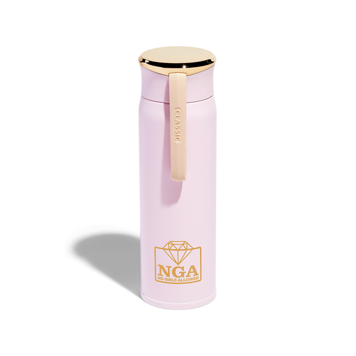BYOW Bottle-Pink Lilac and Gold