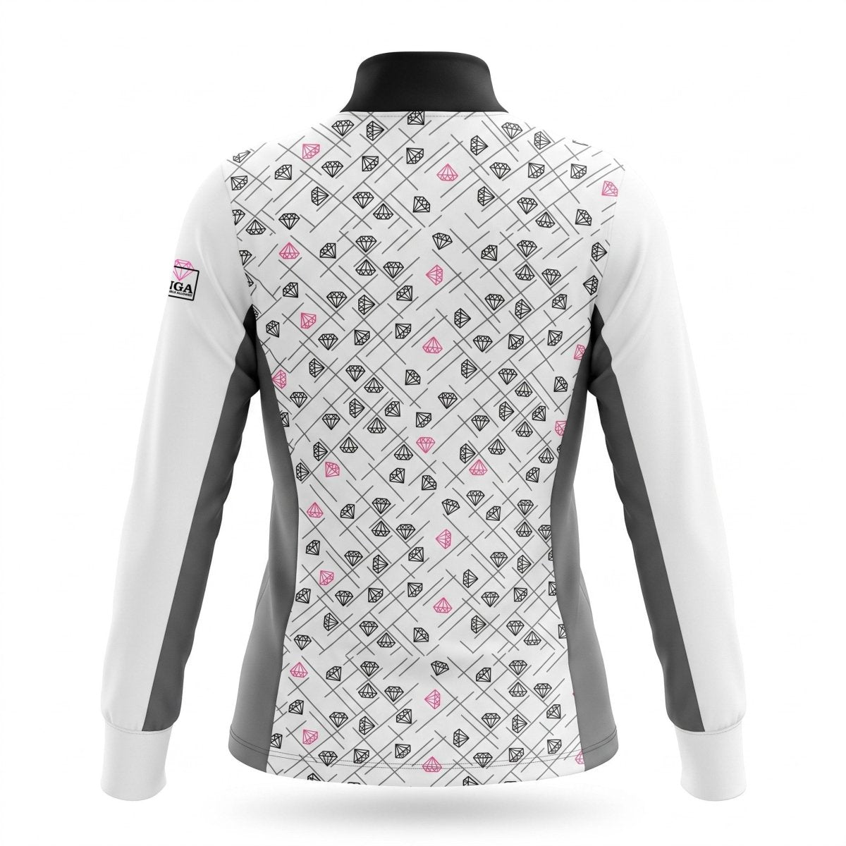 Diamond Dreams - Half Zip Pullover - Pink